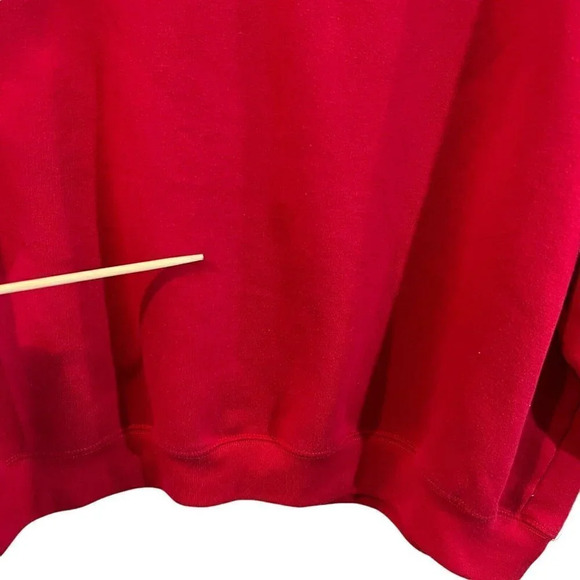 Bold Spirit 90s Christmas Sweater Size XL Embroidered Angel Santa Tree Metallic - Picture 4 of 6